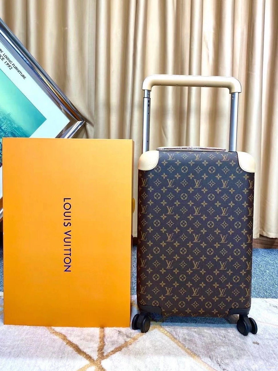 SUITCASE MONOGRAM CABIN HORIZON CUSTOM 37L 55 0805